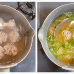 寒い季節にぴったり!真鱈白子のお味噌汁が絶品!