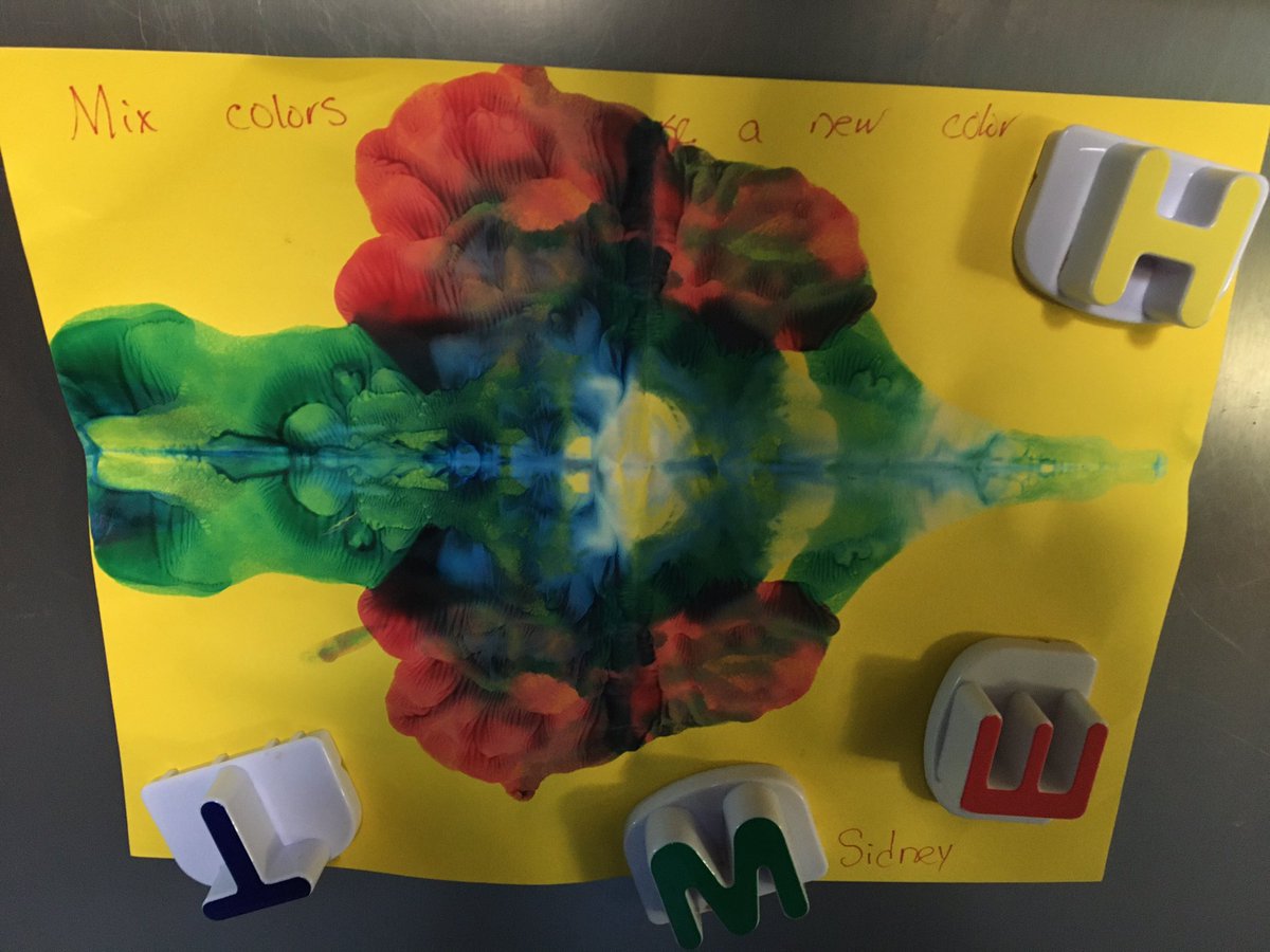 JTronieri's tweet photo. Baby’s first Rorschach https://t.co/GpKPuvrTjw