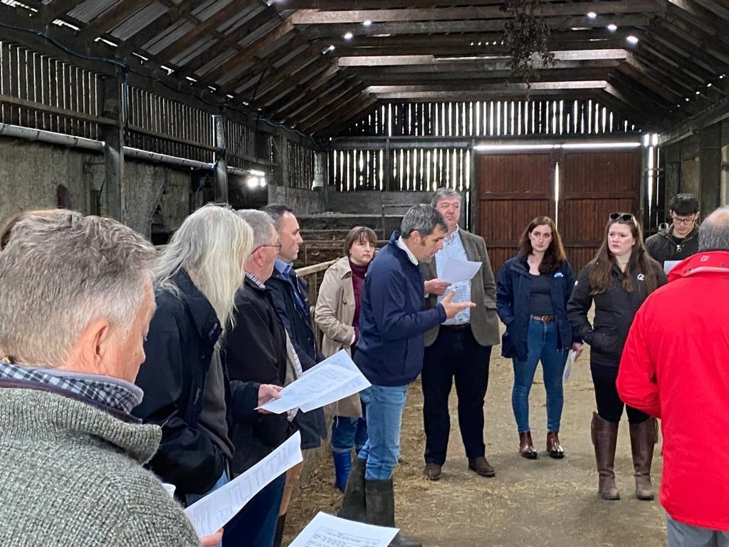 Today on Orkney, for our next pre COP26 visit, we welcomed local politicians, councillors and Liberal Democrat leader <a href="/EdwardJDavey/">Ed Davey</a> to hear how soil management and increasing efficiency is helping to tackle climate change. <a href="/NFUStweets/">NFU Scotland</a> <a href="/SACFarm4Climate/">Farming For a Better Climate</a> <a href="/QMS/">Qasim</a> #farmingforthefuture