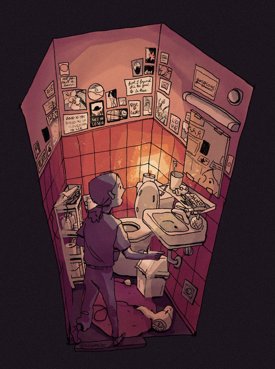 teuthix's tweet photo. Hey #PortfolioDay  
My name is wey and I’m an illustrator and comics artist currently looking for work! I love creating things with a sense of eerie nostalgia 🎈

🪑https://t.co/G49iRX9Xo9
🪆sinameibo@gmail.com https://t.co/XW7A7fqqnY