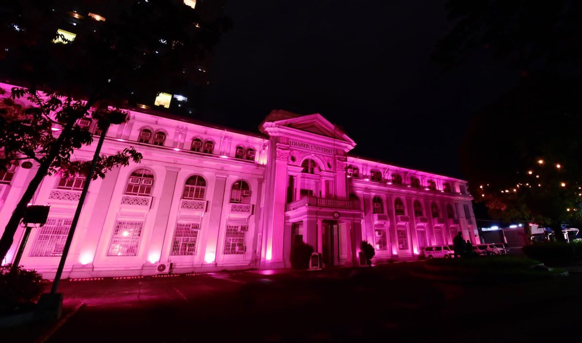 adamson_u's tweet photo. PINK IT IS. https://t.co/szZCNAXGML