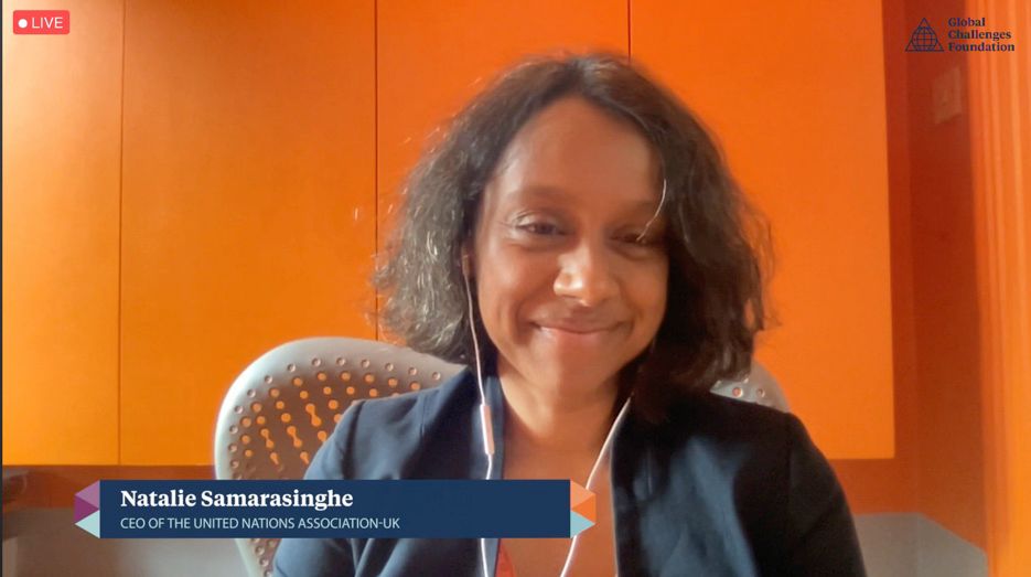 mafolly's tweet photo. Well done @Natalie_UNnerd for emphasising the need to consider the historical carbon emissions of developed countries, along with the importance of fostering solidarity and cooperation between nations to address the issue of climate change.
#NewShapeForum @ChallengesFnd https://t.co/vkWvX3H9AE