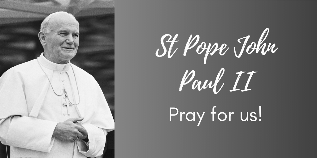 'Do not be afraid to take a chance on peace, to teach peace, to live peace…Peace will be the last word of history.' - St Pope John Paul II