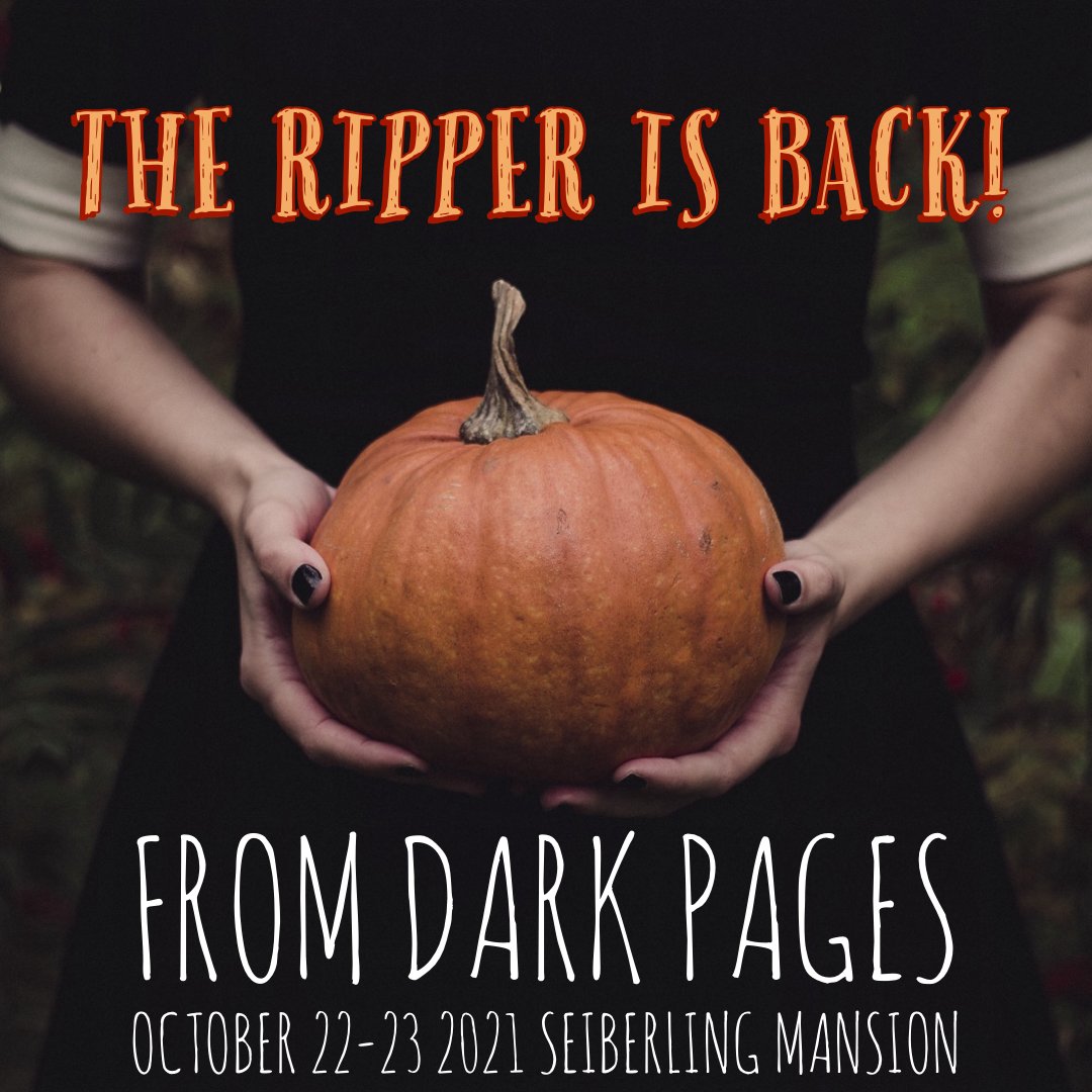 Tune in tomorrow at 7am on the Z92.5 morning show to hear all about From Dark Pages. Tickets are on sale now for this spooky, annual event at HCHistory.org 
#hchistory #seiberlingmansion