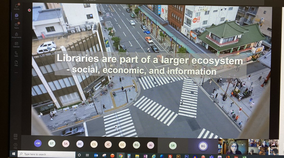 Great talk on libraries supporting sustainable development goals by Dr. Lynn Silipigni Connaway at #Iamslicgalway 2021 <a href="/IamslicOrg/">Iamslic</a> conference!  Thank you <a href="/LynnConnaway/">Lynn S. Connaway</a>!