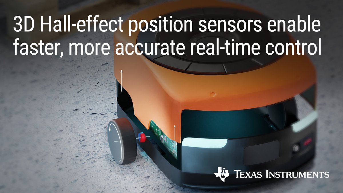 Enable the next generation of real-time control in automated industrial systems. Learn how our new precision linear 3D Hall-effect sensor helps achieve fast, accurate and reliable measurements without sacrificing key benefits. https://t.co/jFo8YNv4Ag https://t.co/3faVK46IEn