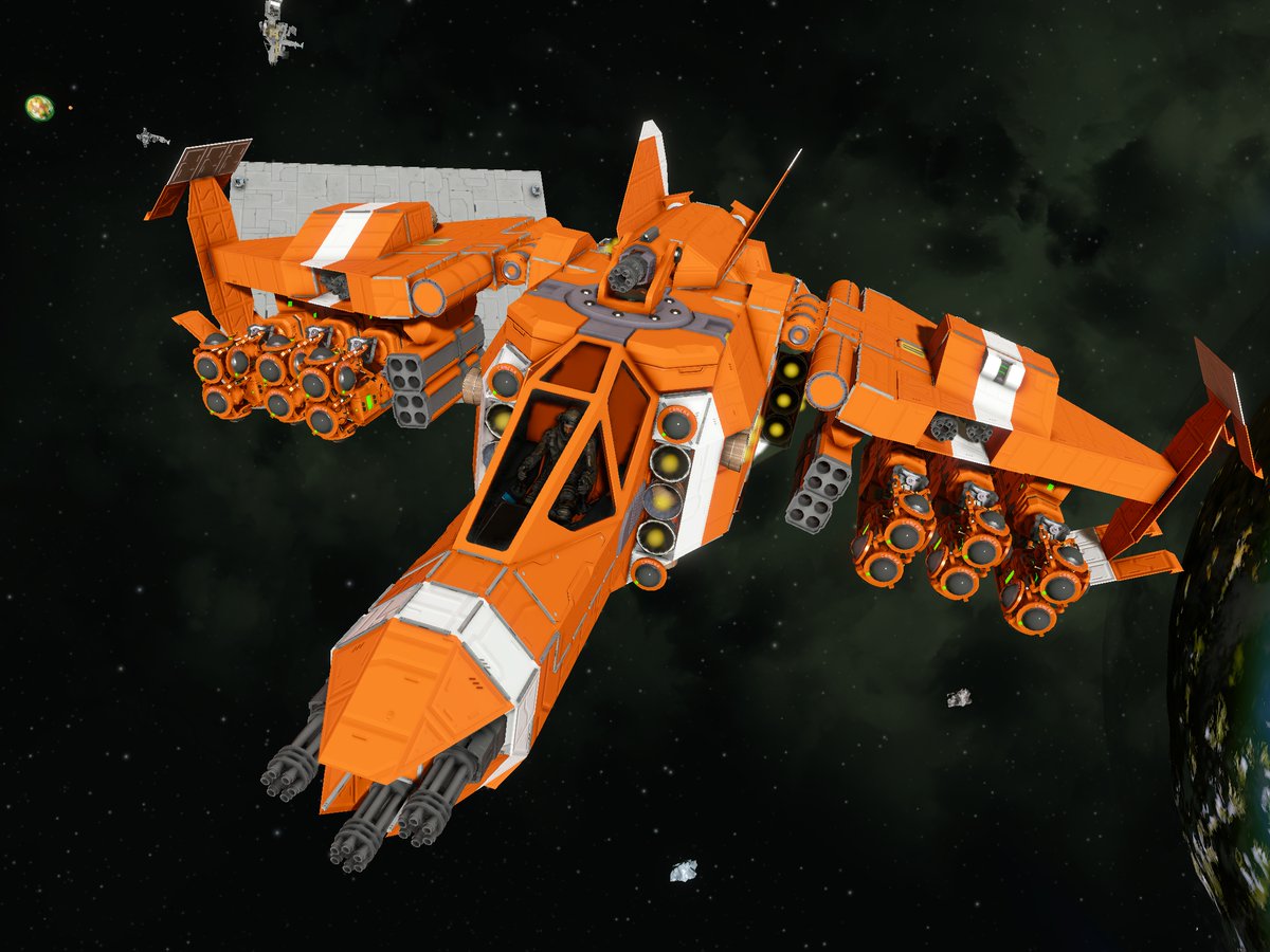 試製技術実証機くん完成

#SpaceEngineers 