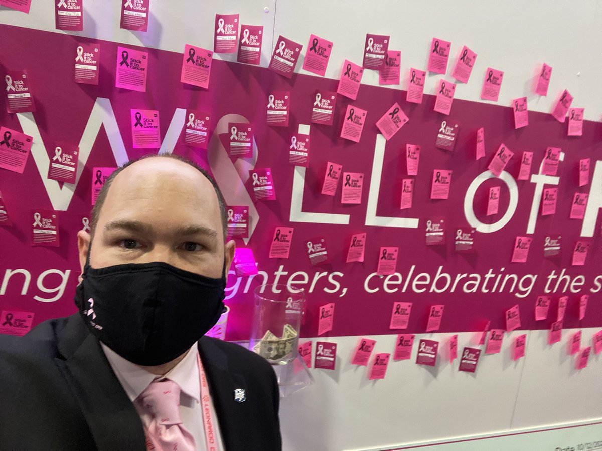 Contributing to the fight against breast cancer! #stickit2cancer <a href="/LeonardoDRSnews/">Leonardo DRS</a> <a href="/HJFMilMed/">HJF</a>