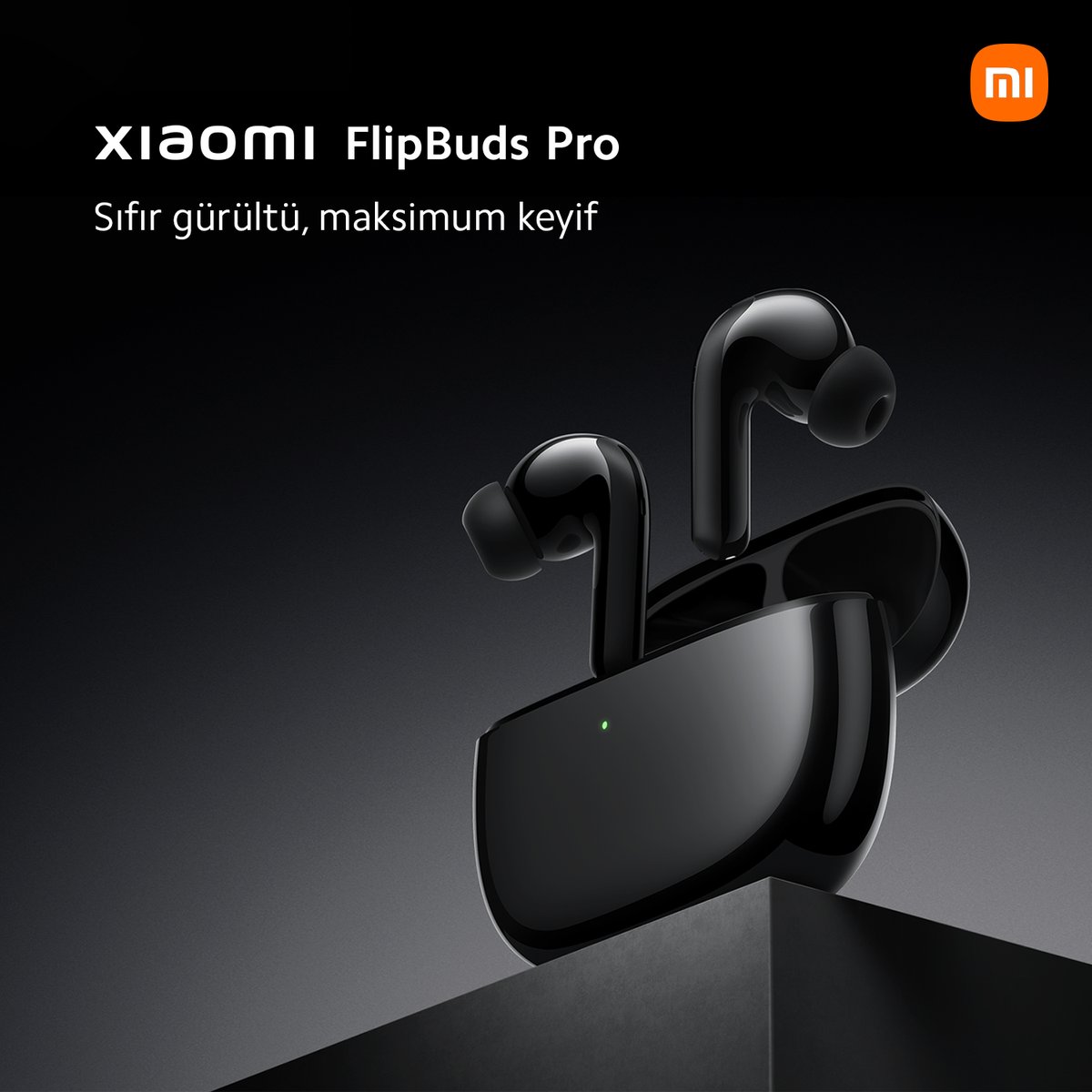 XiaomiTurkiye's tweet image. #FlipBudsPro'nun gücüne bağlan! 🎼😎 Şık tasarımı, en yeni gürültü engelleme teknolojisi ve güçlü ses kalitesiyle en iyi ses deneyimini keşfetmek için hemen bağlantıya tıkla! 👉🏻 bit.ly/3BB8zYD