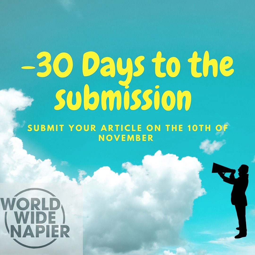 Hello folks! Are you writing your article? If not don't worry there is still plenty of time to come up with some ideas! Don't forget the submission is on the 10th November. Good luck with your writing! 📝🍀

 #edinburghnapieruniversity #studentjournal #languagesmagazine