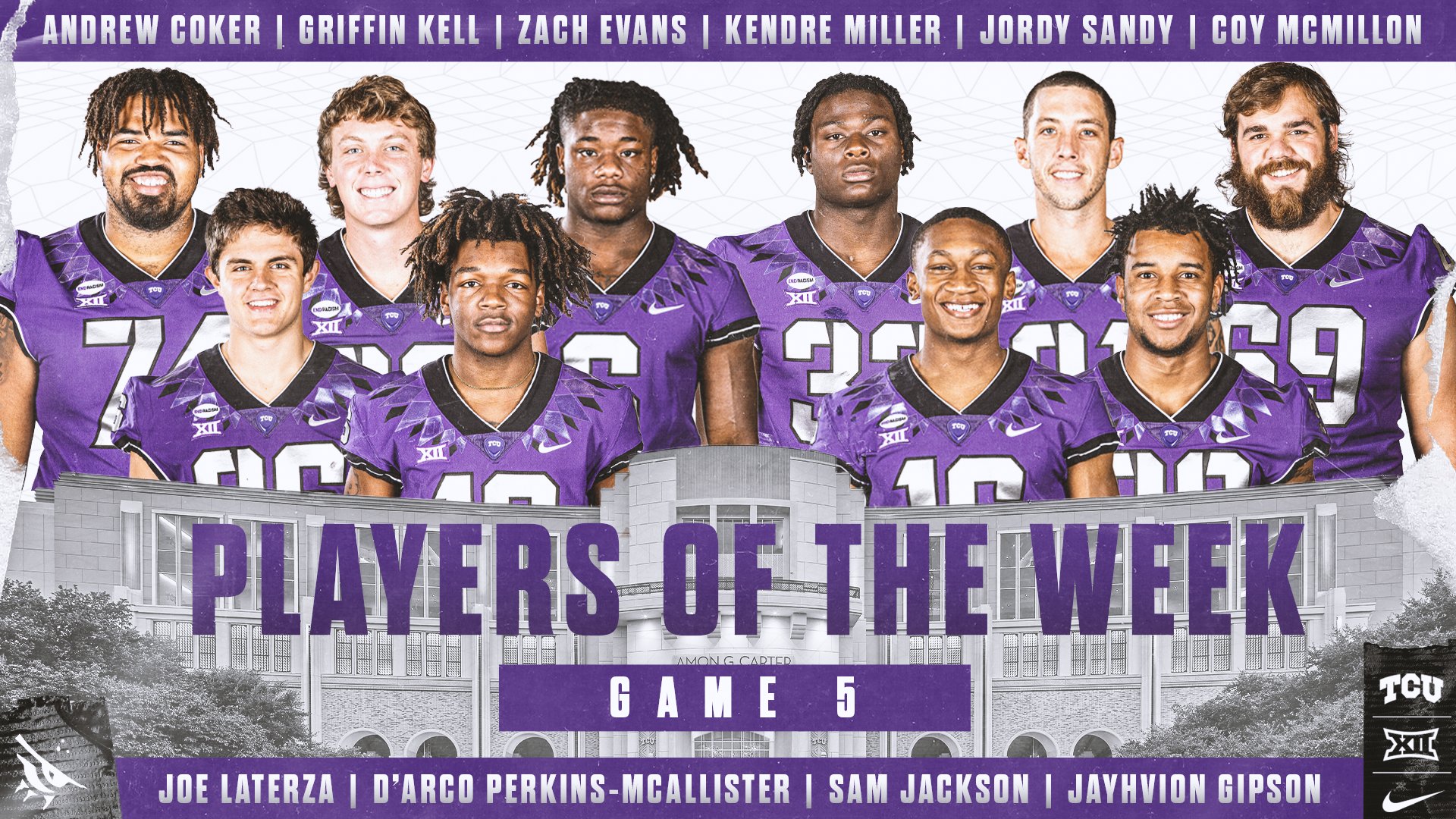 TCU Football on X Getting better day by day Our https t CLlJ9e4qIz X