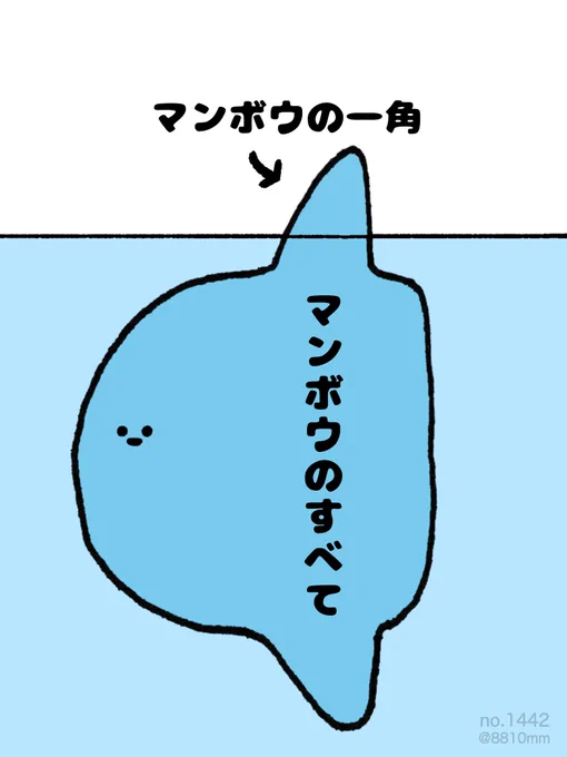 マンボウの一角 