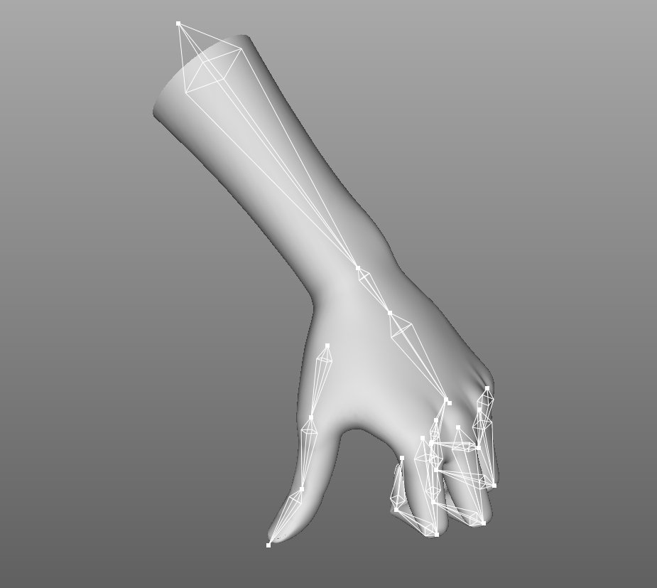 Me_hitudi's tweet image. 作った素体の手にジョイント仕込んで遊んでる
#Cheetah3D