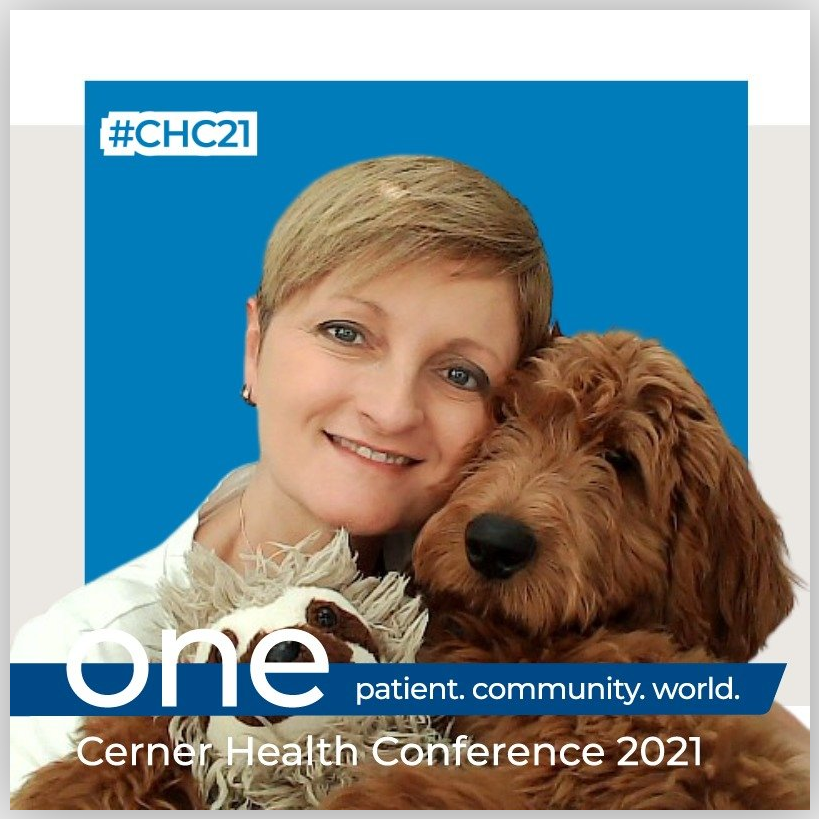 drludesouza's tweet photo. It's early in California but we are up and excited for Dr. Feinberg's keynote address @Cerner #CHC21
#PetsOfCHC https://t.co/miv4WpCf6V