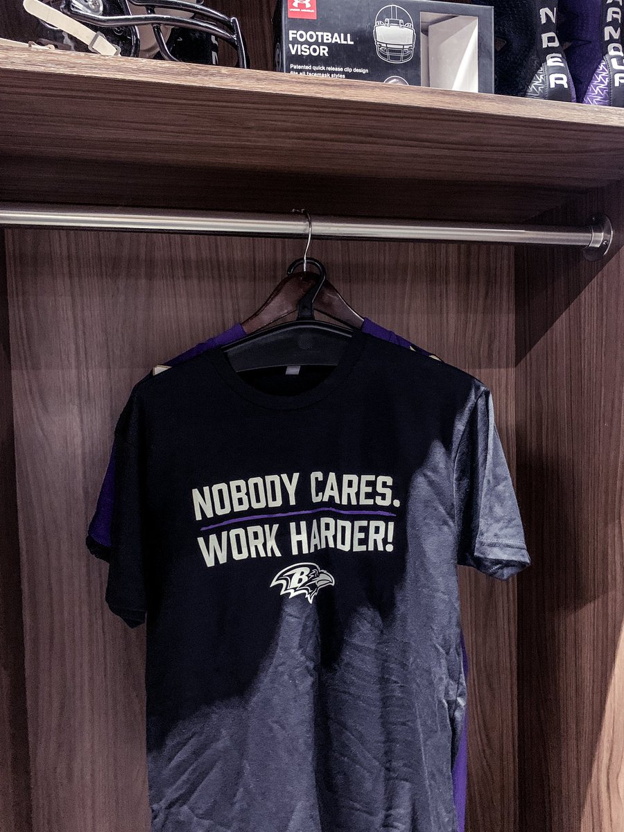 We won so we decided you should win too 🤷🏼‍♀️🤷‍♂️ Giving away 3 of these fan favorite “Nobody Cares, Work Harder” t-shirts. 1 M, 2 XL up for grabs! RT to win and reply with your size 👇