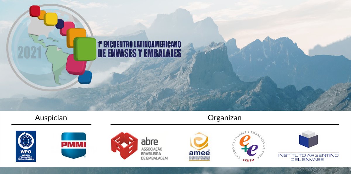 AMEE te invita a participar en el 1er. Encuentro Latinoamericano de Envases y Embalajes, durante los días miércoles del mes de octubre.
El tema de maña es: Sustentabilidad y medio ambiente
EVENTO SIN COSTO
Informes y registro:
sites.google.com/view/encuentro…