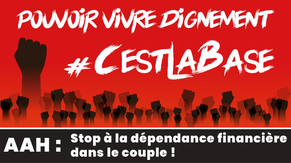 📢 Le Sénat a voté en 2ème lecture la PPL sur la #déconjugalisationAAH et a rétabli la version qu'il avait rédigée en mars dernier. Maintenons la pression pour que le texte puisse aller au bout du processus parlementaire et que la déconjugalisation soit enfin adoptée ! ✊