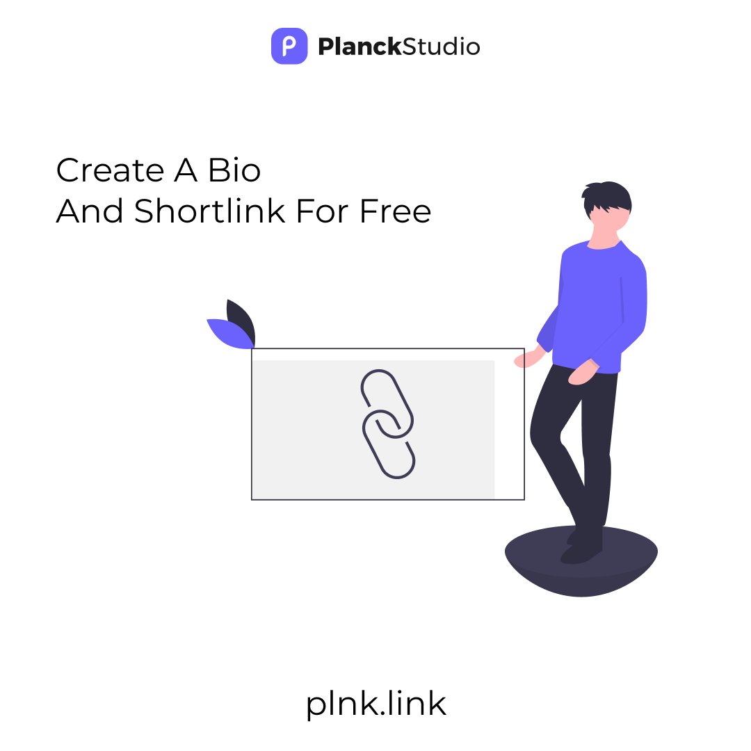 PlanckStudio's tweet photo. Get a custom bio link for your profile and short a url.

Visit https://t.co/sTdBf6dzZE

#planckstudio #bio #socialmedia #biolink #jamjodhpur #digitalmarketing #socialmediamarketing #socialmediamanager #manager #gujarat #urlshortener #links #shorts #gujarat #india #planck https://t.co/XjF147vovW