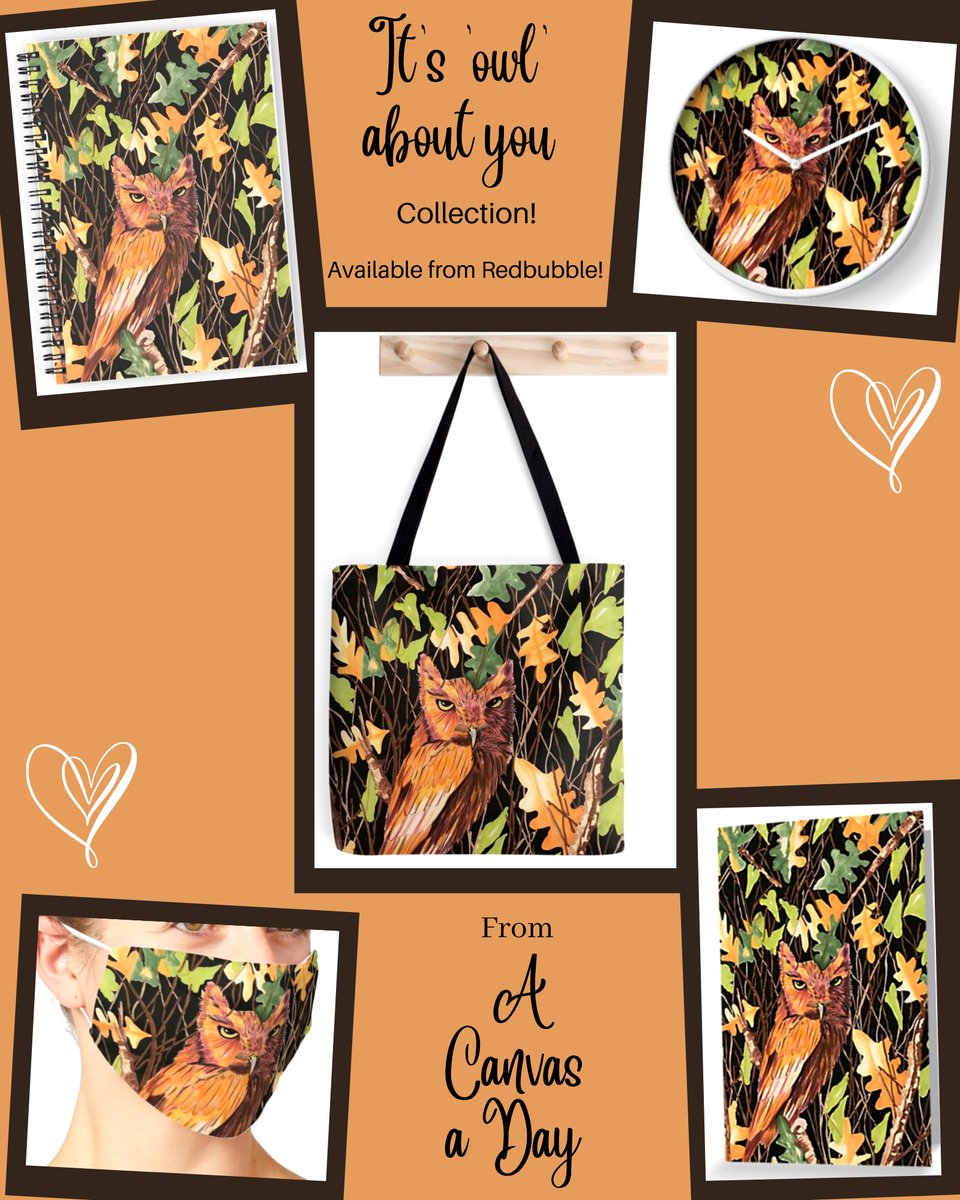 ACanvasaDay's tweet photo. Check out my Owl goodies over at
https://t.co/HvC1ULD6hK
#owlgifts #owlart #owlpresents #SBS #smartsocial #QueenOf https://t.co/iPbx9USeHU