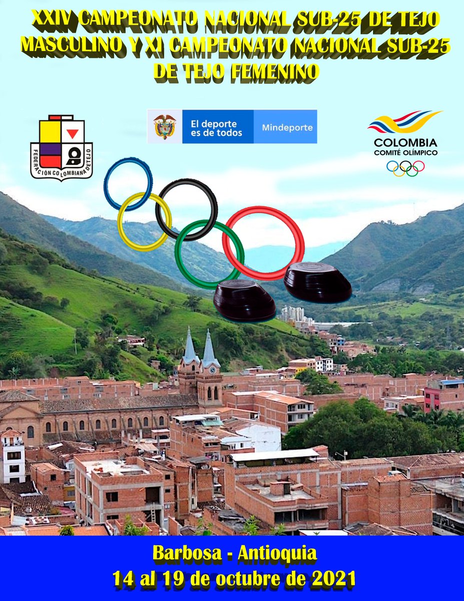 TejoColombia's tweet photo. Eventos apoyados por Mindeporte a través del contrato No.  CAIP-984-2021. 
El Tejo, 🇨🇴🇨🇴🇨🇴 único Deporte Nacional Colombiano, Ley 613 de 2000 - Patrimonio Cultural Inmaterial de la Nación, Ley 1947 de 2019. https://t.co/K2uW8Y9yiG