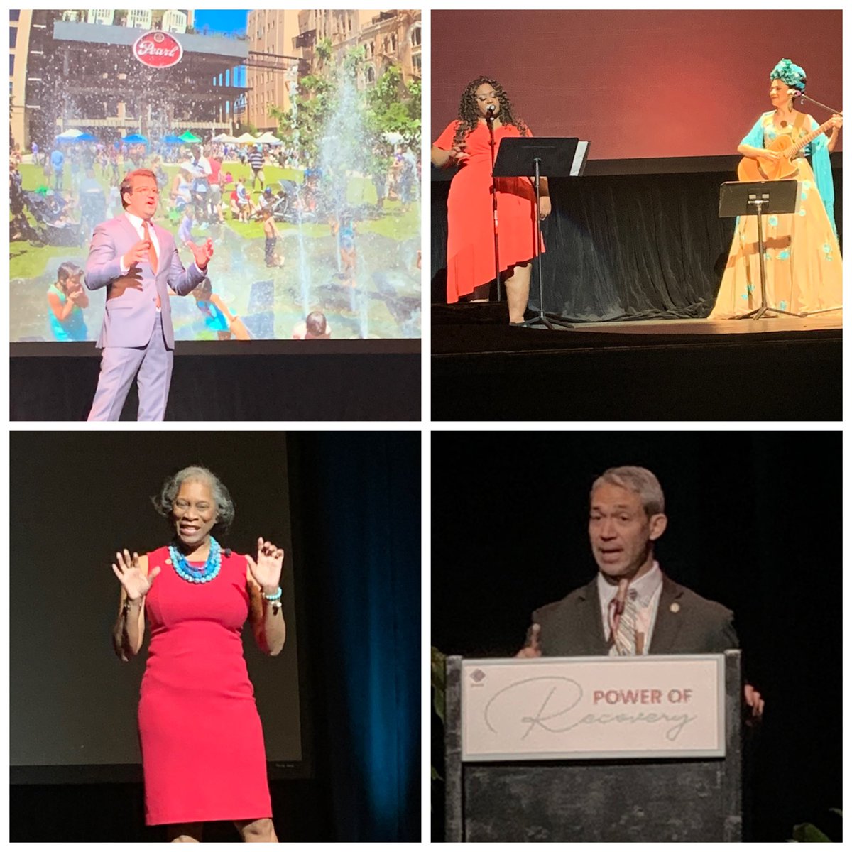JLeighSaucedo's tweet photo. So fired up about #SATX listening to our speakers at the @VisitSanAntonio annual meeting! “San Antonio, you have an opportunity here!” Let’s goooo 🔥 #PowerOfRecovery https://t.co/VFXrSiVFCJ