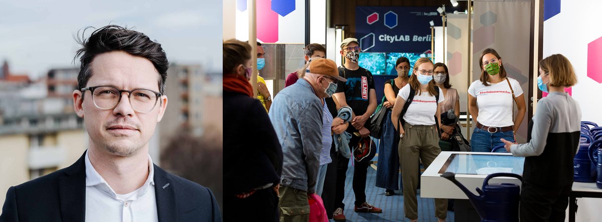 BerlinSciWeek's tweet image. In our #CommunityPortrait series we talk to contributors of #BerlinScienceWeek. @bnjmnsbl (@citylabberlin @TSBBerlin) talks about his work developing a smart city strategy for Berlin.
Read the full interview &amp;amp; find out about his favourite spot in Berlin: bit.ly/3iU0OWu