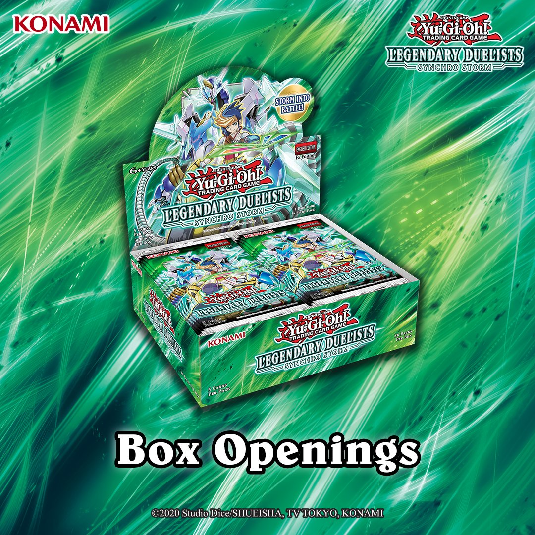 yugioh synchro storm booster box Amazon.com: Yu-Gi-Oh! Yugioh Legendary Duelists Synchro Storm Booster Box