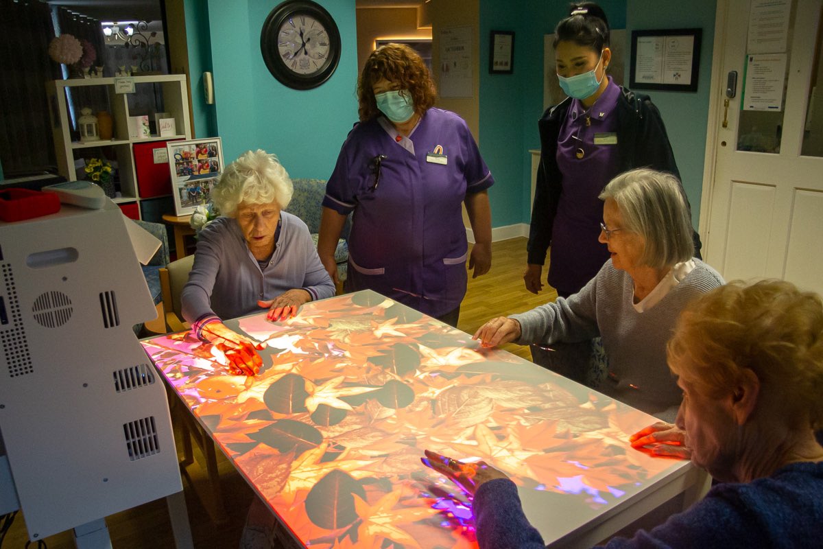 ForestHealthLtd's tweet photo. Welcome @OMinteractive1 🥳
We’re excited to rollout the wonderful Mobii interactive sensory projectors across the Forest Healthcare group 📽
Motion activated, the system promotes social interaction, improves wellbeing, & encourages physical activity ☺️
#Mobii #InnovationInCare https://t.co/HEPdIeA649