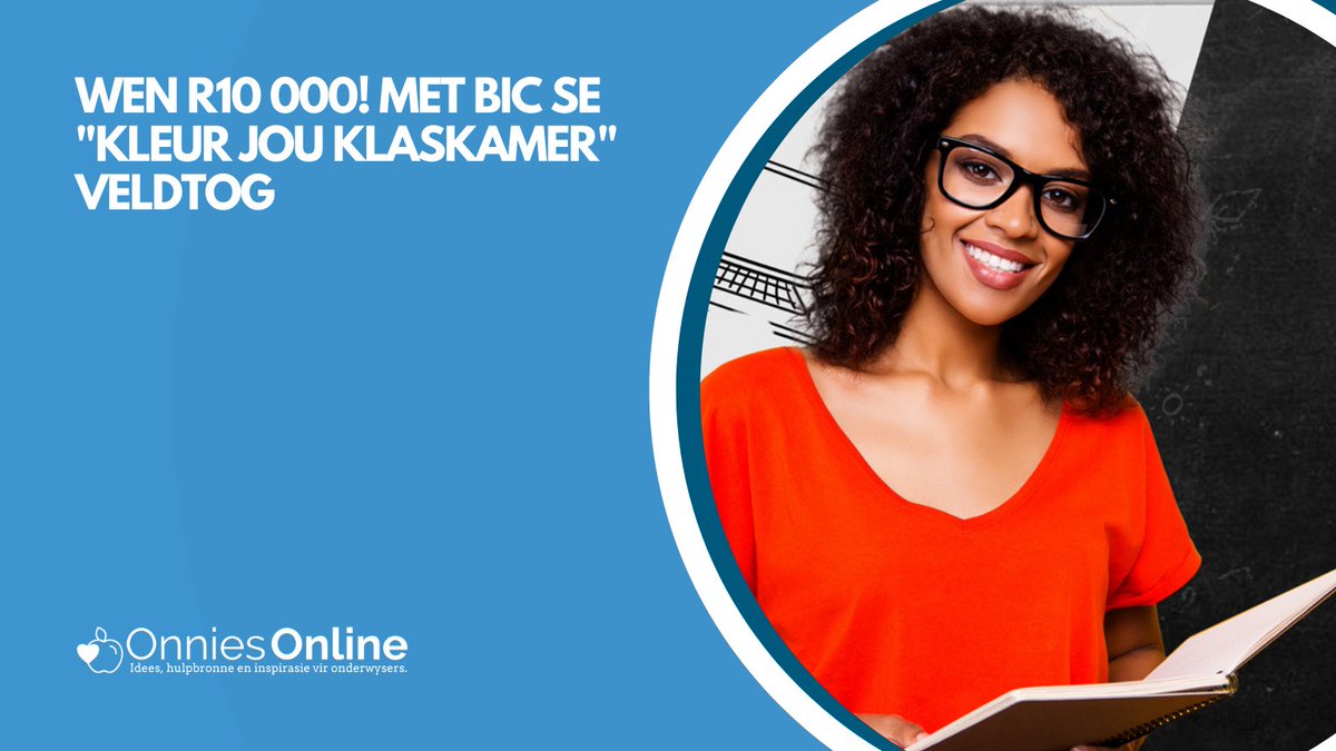 BIC® se 'Color Your Classroom'-veldtog fokus op die bemagtiging van Suid-Afrikaanse onderwysers en hul studente, deur 'n optimale leeromgewing te skep.

Lees hoe jy R10,000 kan wen met BIC®:
onniesonline.co.za/n-ondersteunde…