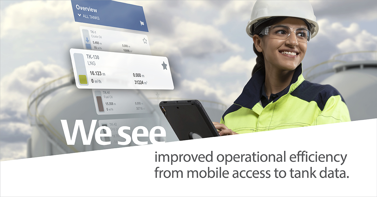 EMR_Automation's tweet photo. Rosemount #Tankaster Mobile provides immediate secure access to critical #tankdata to a wider range of stakeholders via smartphones, tablets and computers. Learn how Emerson’s new tank inventory software application improves operational efficiency! https://t.co/hfapcUq6Qe https://t.co/kTMxaG12Jy