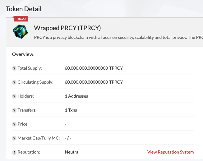 prcycoin's tweet photo. A new #PRCY is born. $tPRCY

https://t.co/x7MBPHhGSI

https://t.co/kmI2Wr2PZ5: 

#BNB #BUSD #BTC #BCH  #BSC #CCX #Dash  #DGB  #doge  #Eth  #FTM #LTC  #XMR  #ARRR #PIVX #SHIB #XLR #TRX #USDT  #BSC  #TRX #XVG  #Wow #XRP  #ZEC #WCCX #WEPIC #WXEQ #WFIRO #WXMR #WARRR #WSCRT #WZEC https://t.co/0lMW6ljFLA