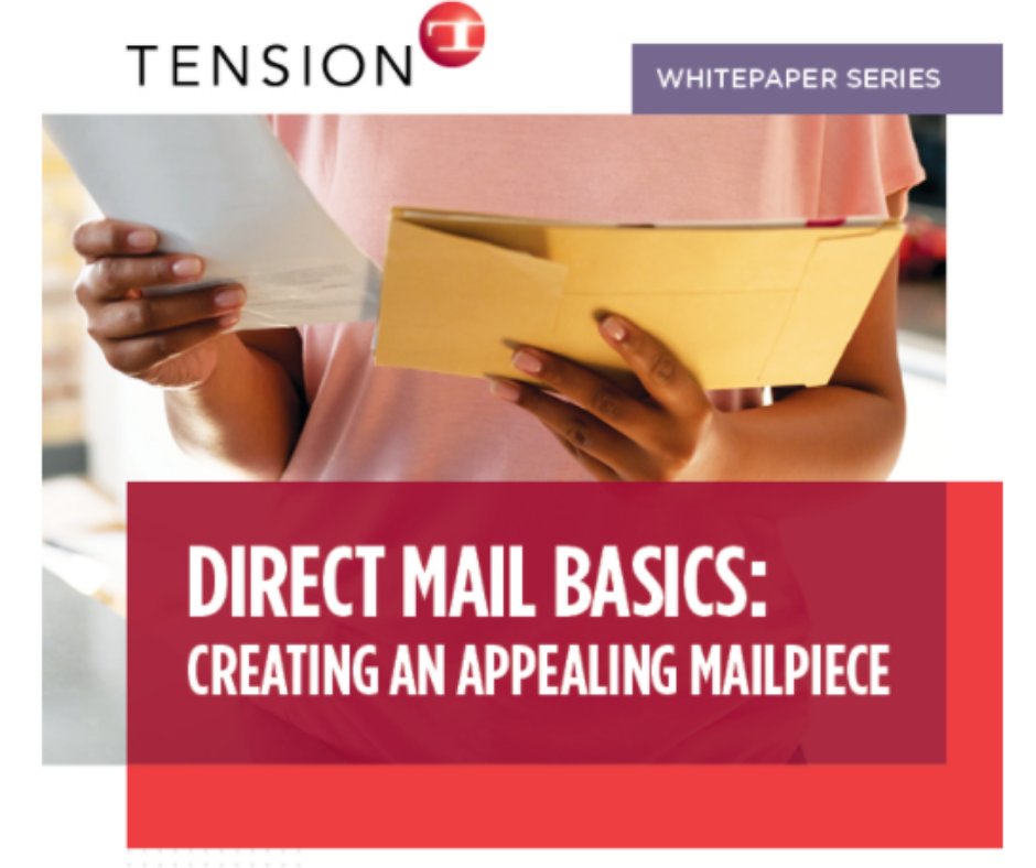 Download our #DirectMailBasics whitepaper to learn how you can creating an appealing mailpiece. ow.ly/c7pu50GpqIv