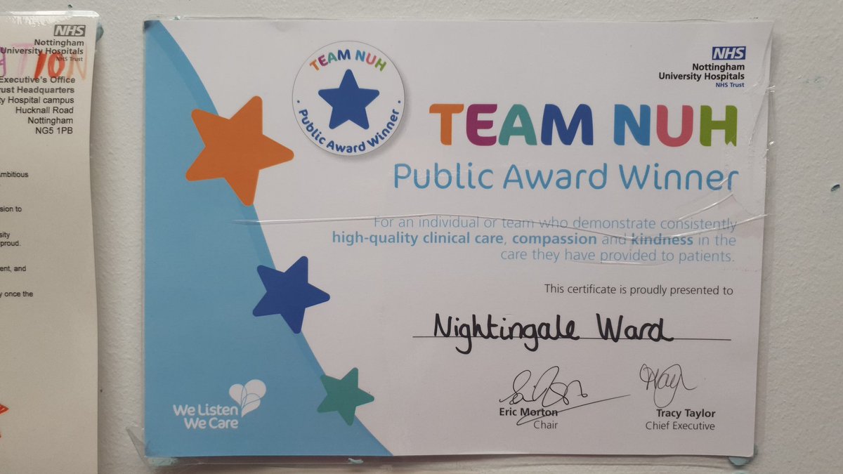 Tommorw is awards night and we are in  the public award category. 
What an amazing team ARCU #wearethebest proud to work for such a brilliant hard working team what an amazing achievement for us all #letsdothis#simplythebest#comeonARCU <a href="/nottmhospitals/">Nottingham University Hospitals</a> <a href="/TraceyS84158159/">Tracey Stevenson</a>