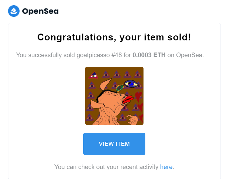 another two just sold out 
opensea.io/collection/goa…

#NFT #nfts #nftcollector #NFTartist #NFTCommunity #NFTGiveaway #NFTgiveway #OpenSeaNFT #nftcollectors #NFTproject #NFTLAUNCH #nftart #openseanfts #nftsgiveaway #NFTspaces #NFTGiveaways