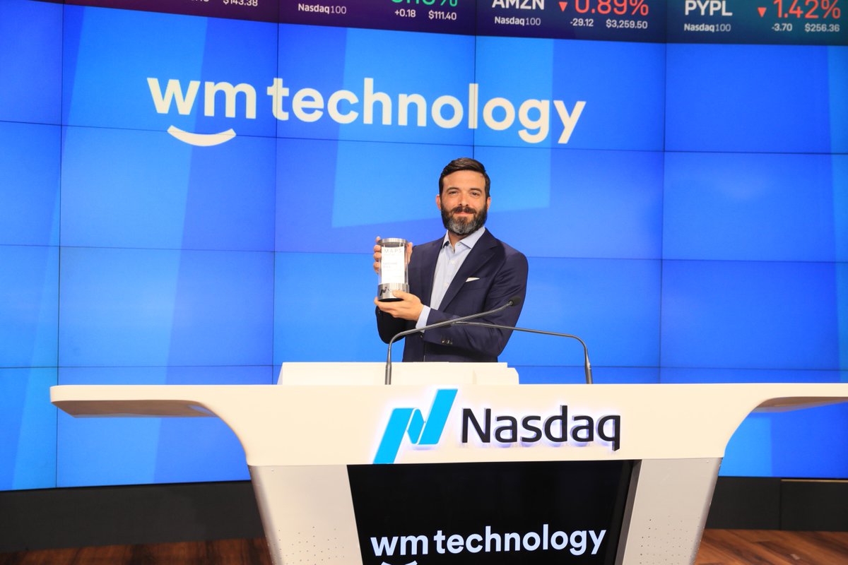 NasdaqExchange's tweet photo. 🌱 Since 2008, @weedmaps has been connecting communities of cannabis consumers, patients, retailers, doctors, and brands.

$MAPS is the leading technology and software infrastructure provider to the cannabis industry. https://t.co/3MX8mYxRFo