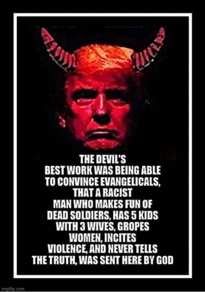 Brick715's tweet photo. #LuciferTrump https://t.co/bkpYPZ0R1m