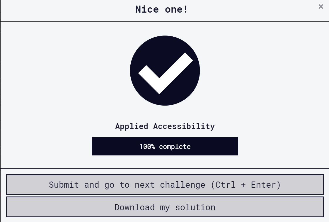 Pavithra1812's tweet photo. completed Applied Accessibility in #freeCodeCamp #coding #codelearning #developer #coder #codingknowledge #codingislife #ai_engineer #womenintech #studentdeveloper #WomenWhoCode #appliedaccessibility ...... https://t.co/gYboJA1KIO