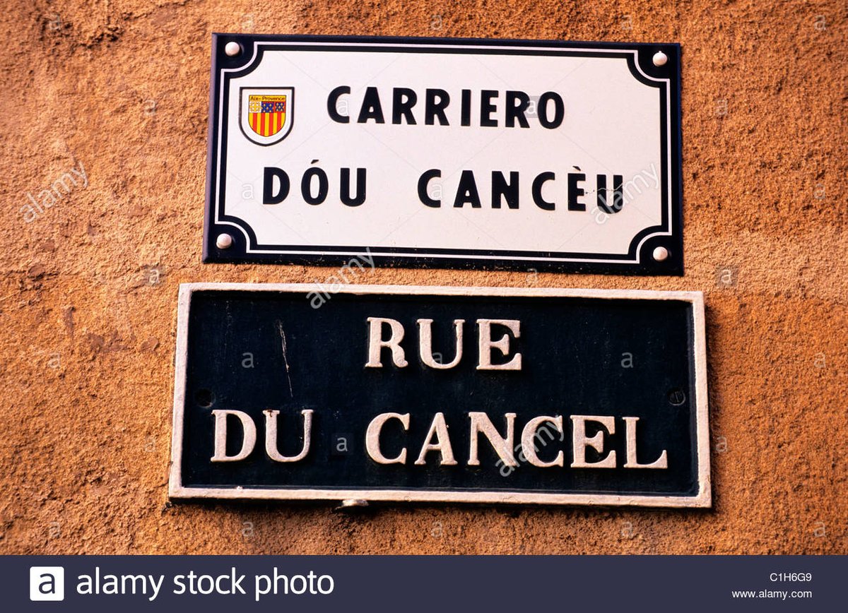 Ik houd van taal en ik vind dat de regering terecht haar best doet om in een groot land als Frankrijk streektalen, noem het dialecten, overeind te houden. Ze kunnen of mogen op scholen onderwezen worden.
Bij  #provençaala #Provençaals #regiotaal #taal

kijkzuidfrankrijk.com/2021/10/12/een…