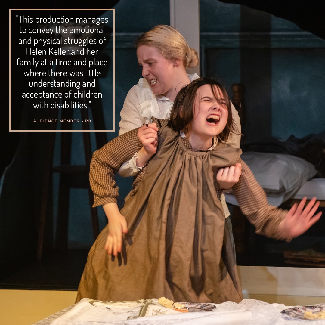 Scar_Ward's tweet image. Last week of The Miracle Worker @ChelmsTheatres, having a great time with a wonderful company!