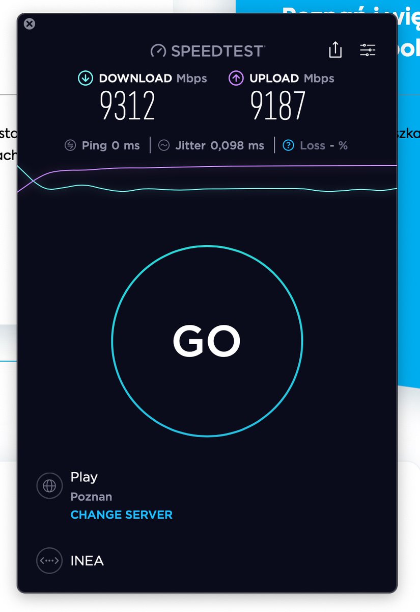 TomRobak's tweet image. Hey! Co się stało z Internet #10gigabit od @ineapl ? Już wyczerpaliśmy pulę podłączeń?