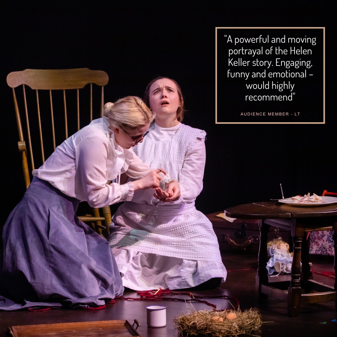 Scar_Ward's tweet image. Last week of The Miracle Worker @ChelmsTheatres, having a great time with a wonderful company!