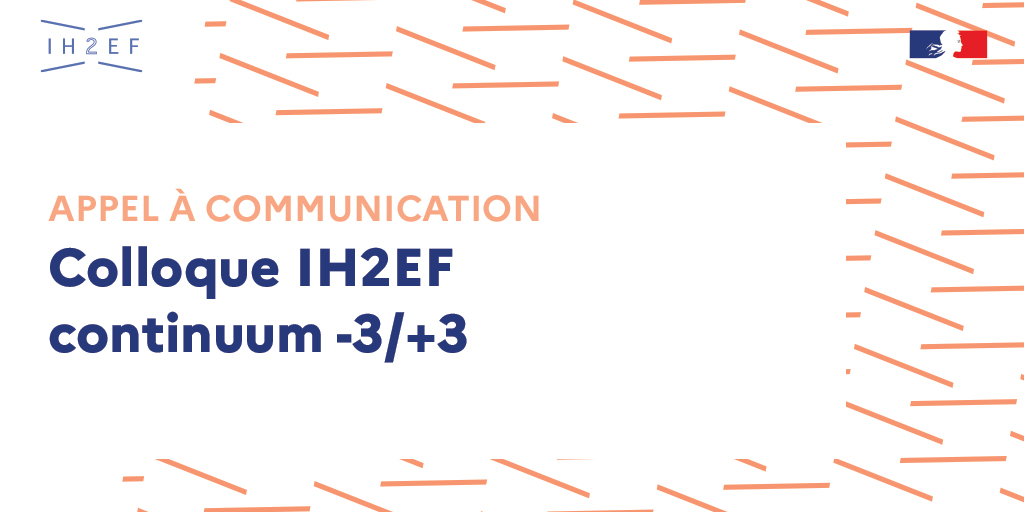 Ih2ef's tweet photo. 📣 Appel à communication continuum Bac -3/+3 ➡ éclairer et accompagner la mise en œuvre des politiques publiques à toutes les échelles ➡ ruptures et continuités : piloter les parcours de réussites des jeunes, du lycée à l’enseignement supérieur 👉 https://t.co/WeRqh97Ypj https://t.co/ZQ0Bx0oADj