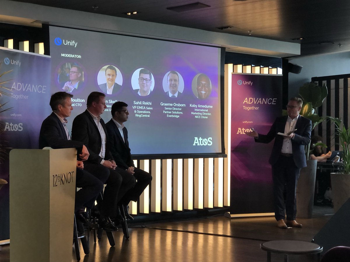 dgallagh's tweet photo. @SSkellon @sahilrekhi @KobyOneKoby and Graeme Orsborn give panel insights on our partner opportunity with @AtosUnify, @RingCentral, @NICE_CX and @Everbridge #GlobalPartner21 #LetsAdvanceTogether https://t.co/6JmUSrOe6q