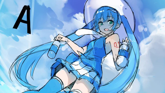 ふともものA、顔のBどっちのポカリミクさんで進める? 