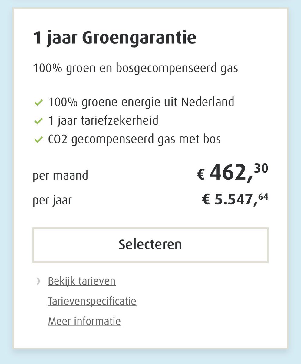 arneverwoert's tweet photo. @locuta Wij betalen nu €206 per maand, dit is het actuele verlengingsaanbod van Greenchoice voor verlenging met 1 jaar. Ruim 2x zo veel dus. Heb op 30 september eieren voor m’n geld gekozen door over stappen naar Powerpeers voor €280 per maand. https://t.co/OIEfOwW9Ya