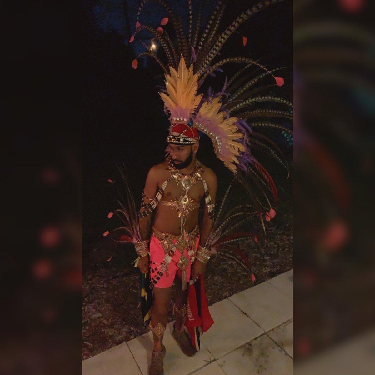 _xmarkandrew's tweet photo. Soca Junkie 🇹🇹🇯🇲🔥#MiamiCarnival2021 #Ramajay https://t.co/Q4CgN0MiQ1