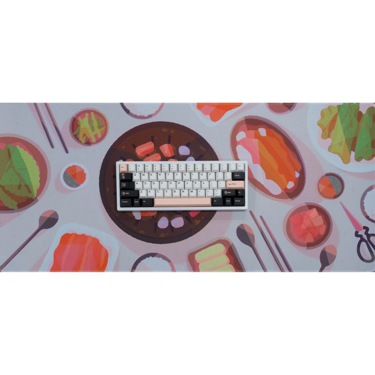 keygem_store's tweet image. LAST CHANCE! To join the "KBBQ" Deskmat GB! The GB will end tomorrow!
🥗🥘

#mechanicalkeyboard #mechanicalkeyboards #deskmatdesign