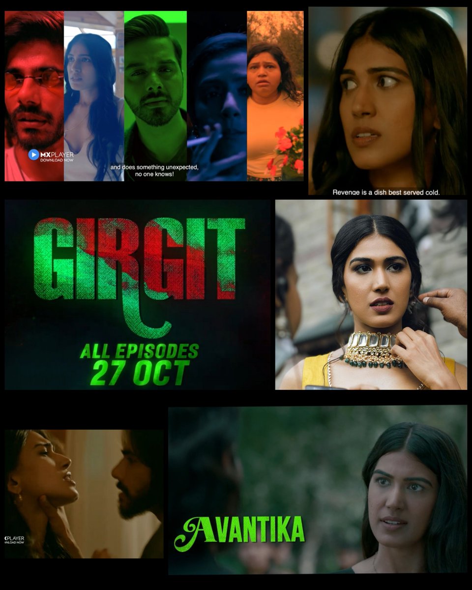 Can't wait to watch @AshmitaJaggi  as Avantika in a new webseries Girgit streaming from October 27, 2021 on @altbalaji  and #mxplayer 

#ashmitajaggi #gorgeousbeauty #talentedactress #altbalaji #girgit #webseries #girgitwebseries