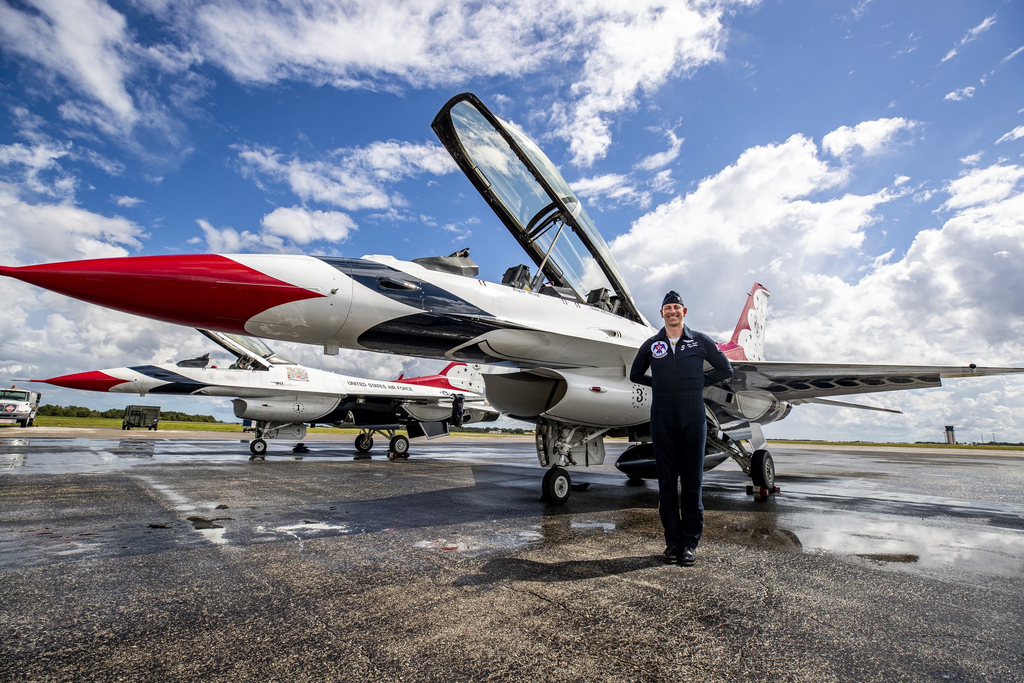 Patrick Connolly on Twitter "The AFThunderbirds arrived in Sanford