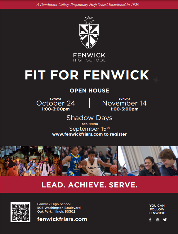 fenwickadmit's tweet photo. The countdown continues: 12 days until our "Fit For Fenwick" Open House on October 24! Have you registered to attend? Registration is now open!  Follow the link and register: https://t.co/npDwsw370J We look forward to seeing you soon! #FriarNation https://t.co/LUgDdkBJw9